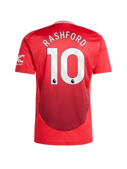 Manchester United Marcus Rashford #10 Heimtrikot 2024-25 Kurzarm